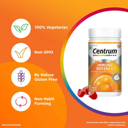 Centrum Immune Defence Gummies - Strawberry Flavor