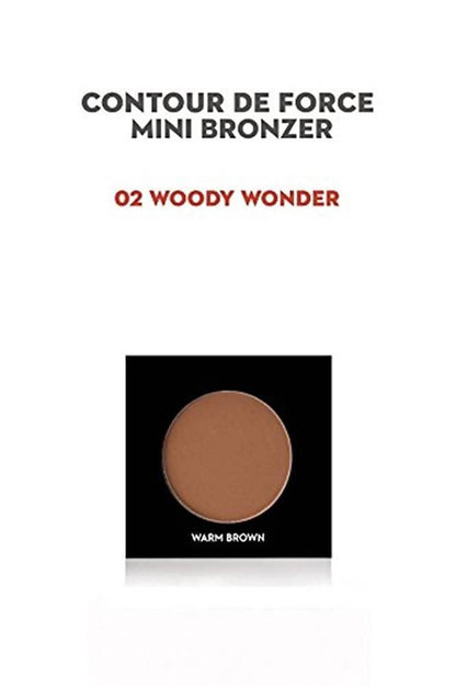 Sugar Cosmetics Contour De Force Mini Bronzer - 02 Woody Wonder