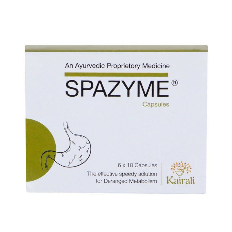 Kairali Ayurvedic Spazyme Capsules - usa canada australia