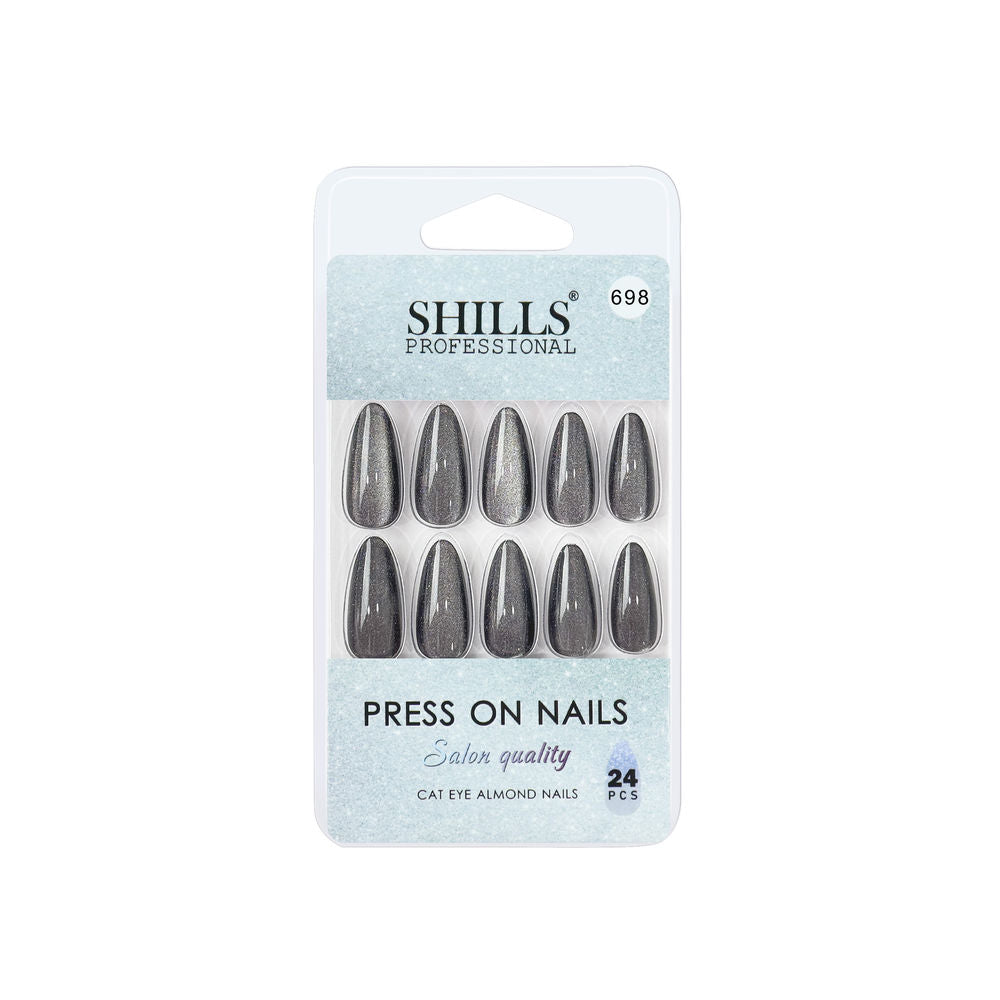 Shills Professional Reusable Press On Nails Log Almond - SPN698