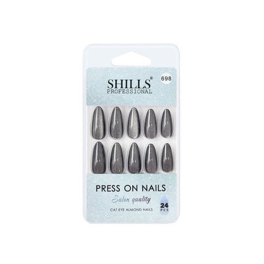 Shills Professional Reusable Press On Nails Log Almond - SPN698
