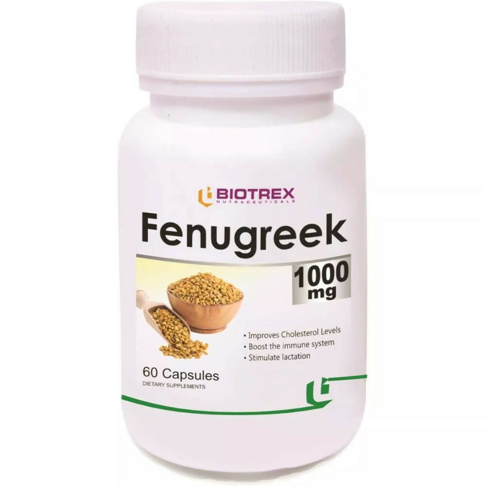 Biotrex Fenugreek 1000mg Capsules