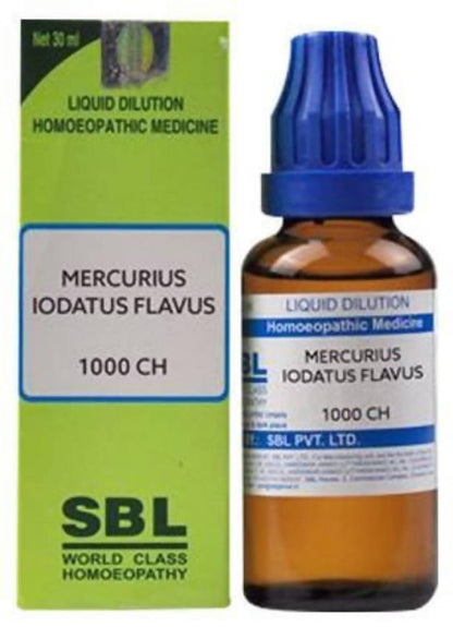 SBL Homeopathy Mercurius Iodatus Flavus Dilution