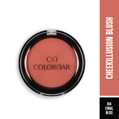 Colorbar Cheekillusion Blush New Coral Bliss