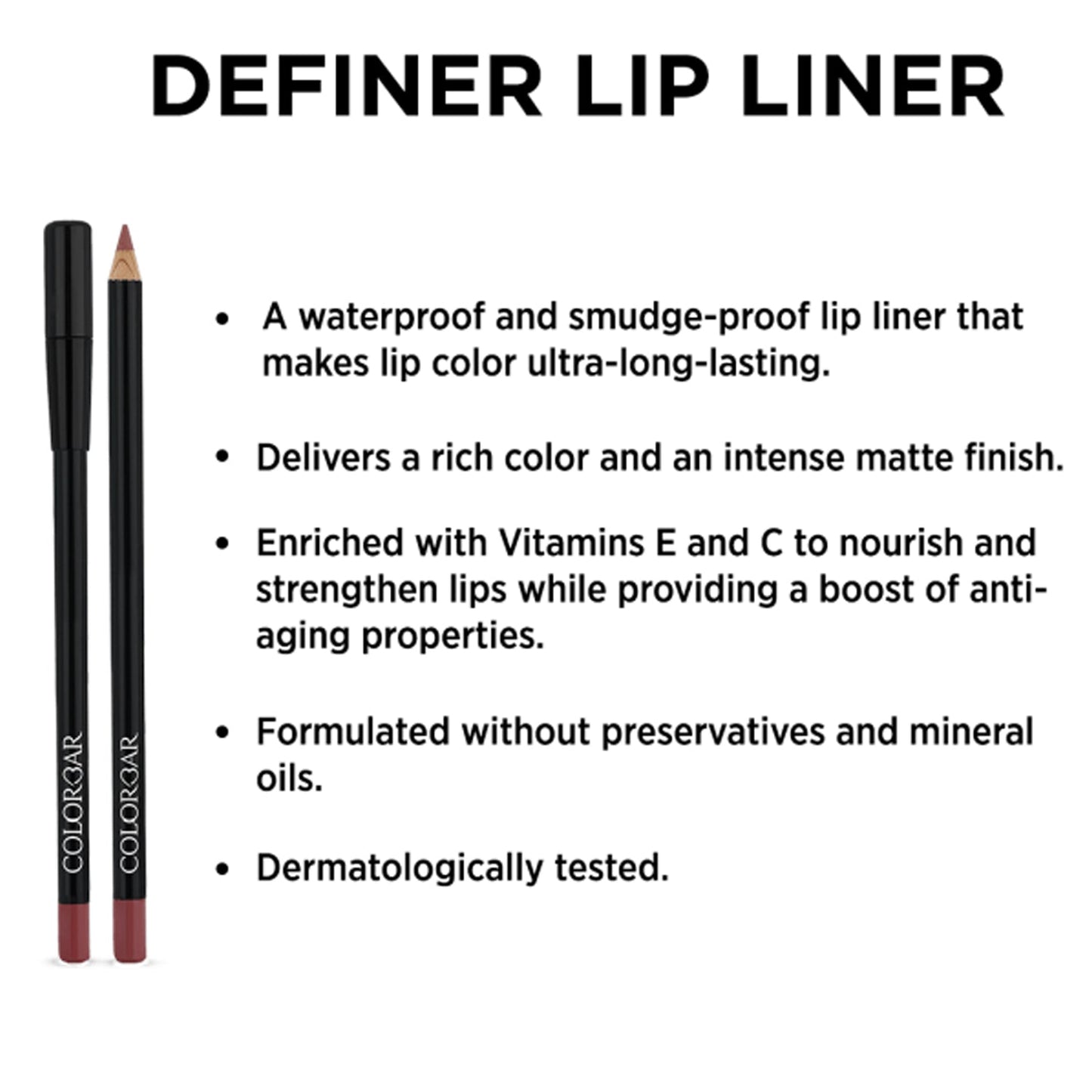 Colorbar Definer Lip Liner New Berry Rose