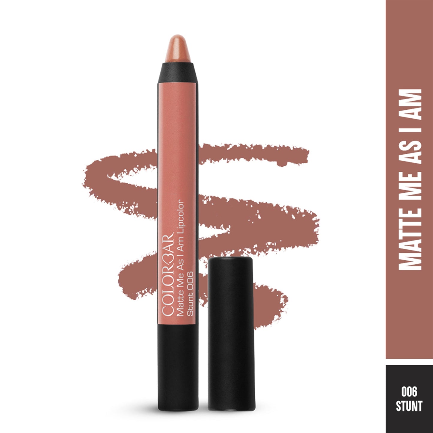 Colorbar Matte Me As I Am Lip Color New Stunt-[006]