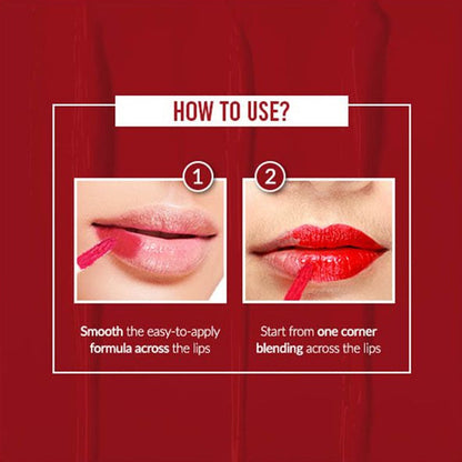 Colorbar Sexy Kiss Proof Gel Lipcolor Steamy - [001]