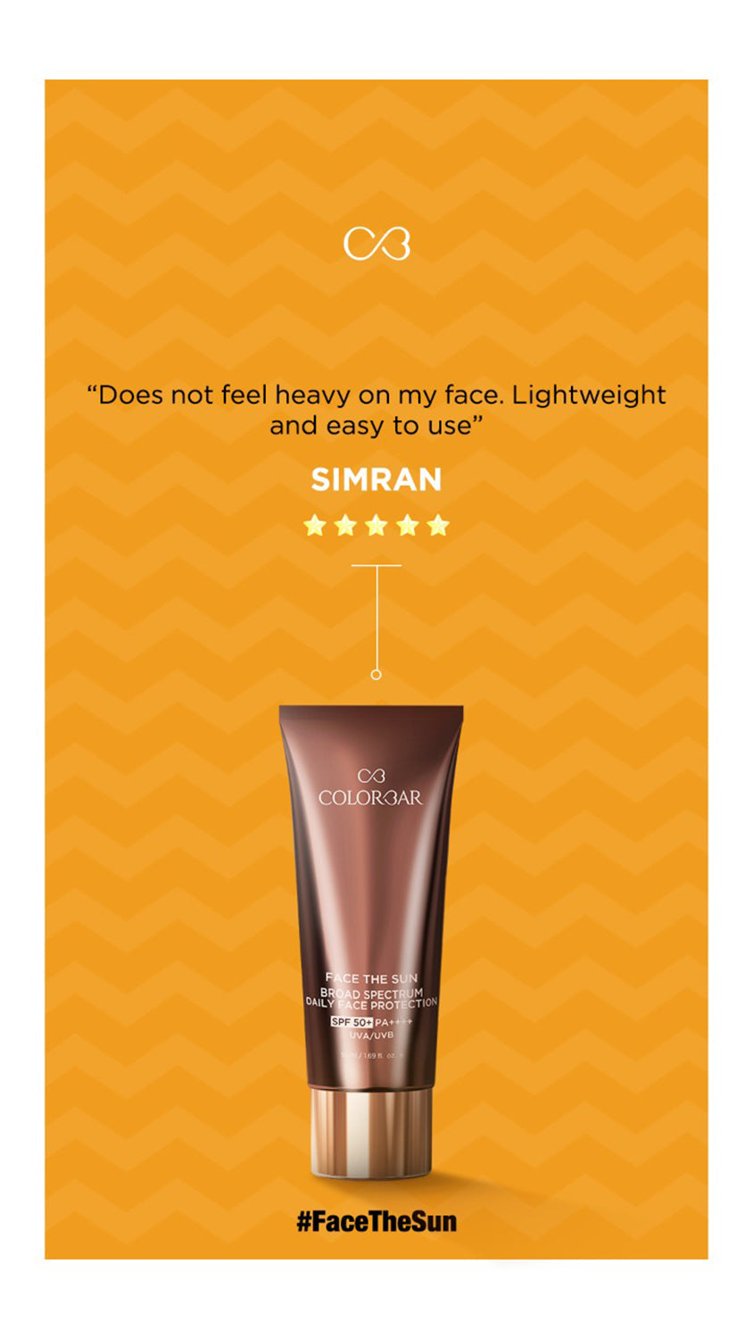 Colorbar Sunscreen Face The Sun Broad Spectrum Daily Face Protector