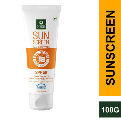 Organic Harvest Sunscreen - For All Skin SPF 50