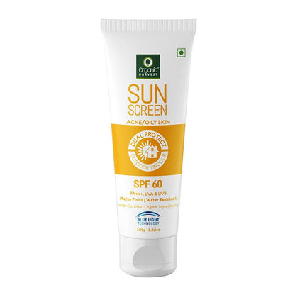 Organic Harvest Sunscreen - For Oily Skin SPF 60