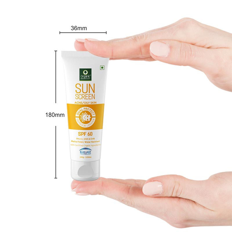 Organic Harvest Sunscreen - For Oily Skin SPF 60
