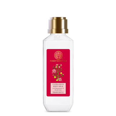 Forest Essentials Ultra-Rich Body Milk Iced Pomegranate & Kerala Lime