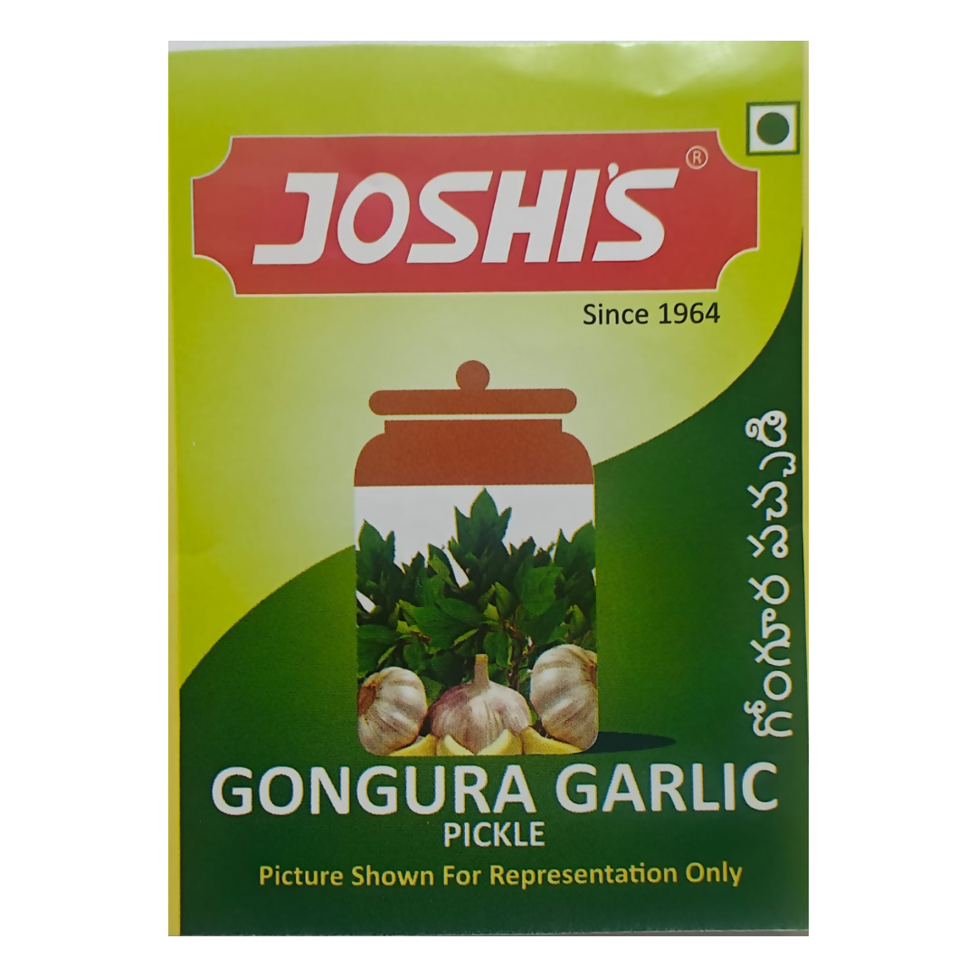 Joshi's Pickles Gongura Garlic Pickle