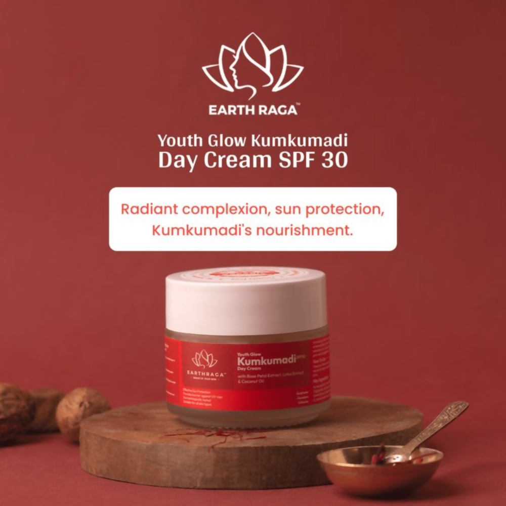 Earthraga Kumkumadi Day Cream SPF 30