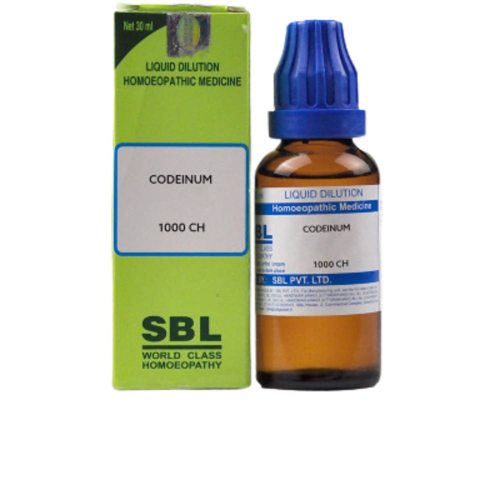 SBL Homeopathy Codeinum Dilution 1000CH