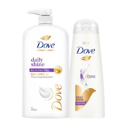 Dove Hair Shine Restoration Shampoo & Conditioner Combo
