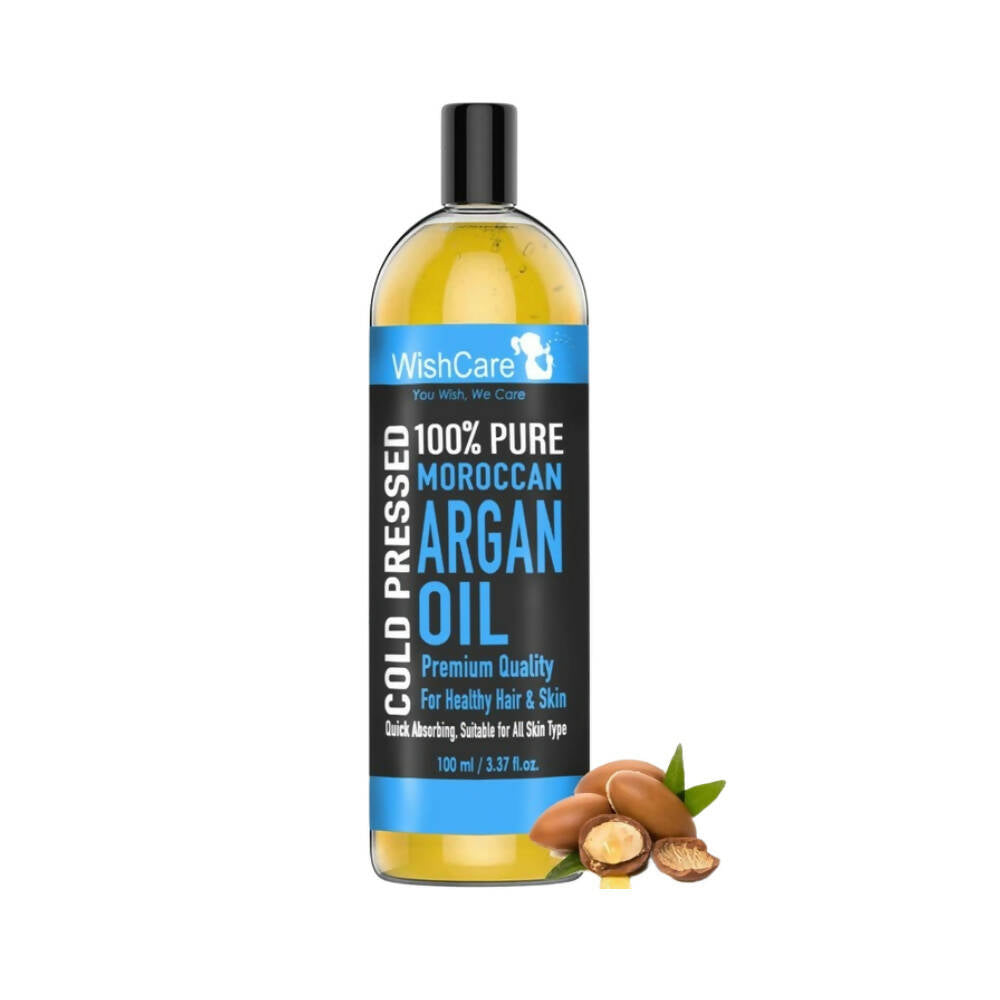 Wishcare 100% Pure Cold Pressed & Natural Moroccan Argan Oil - Distacart