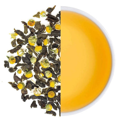 Teabox Organic Chamomile Green Tea Loose Leaves