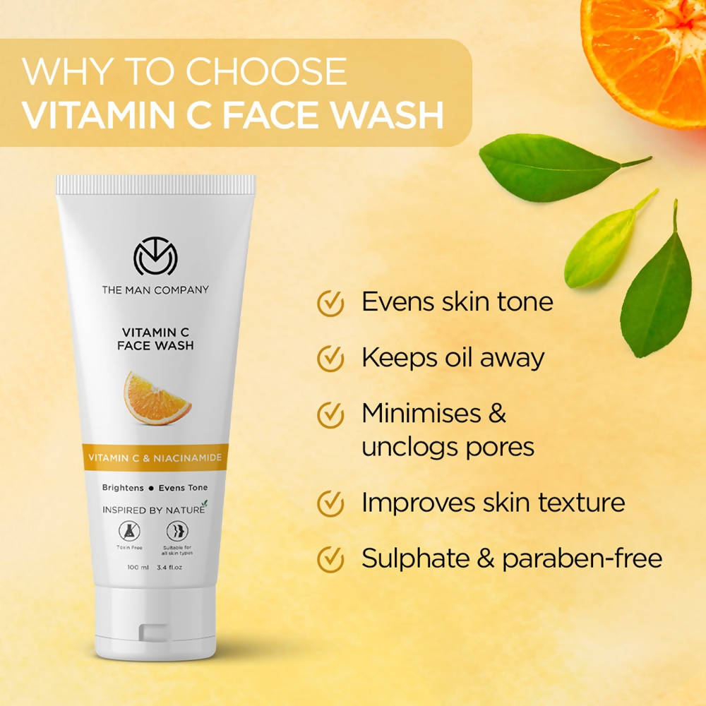 The Man Company Vitamin C Face Wash