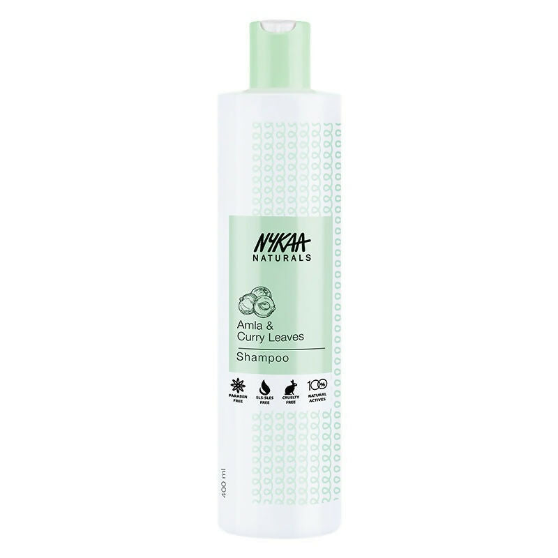 Nykaa Naturals Longer & Thicker Hair - Free Shampoo With Amla, Curry Leaves & Coconut Oil - buy in USA, Australia, Canada