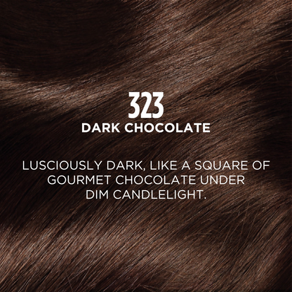 L'Oreal Paris Casting Creme Gloss Conditioning Hair Color - Dark Chocolate 323