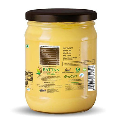 Nutriorg Certified Organic Cow Ghee