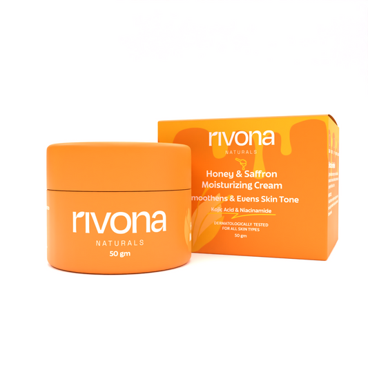 Rivona Naturals Honey & Saffron Cream - BUDNEN