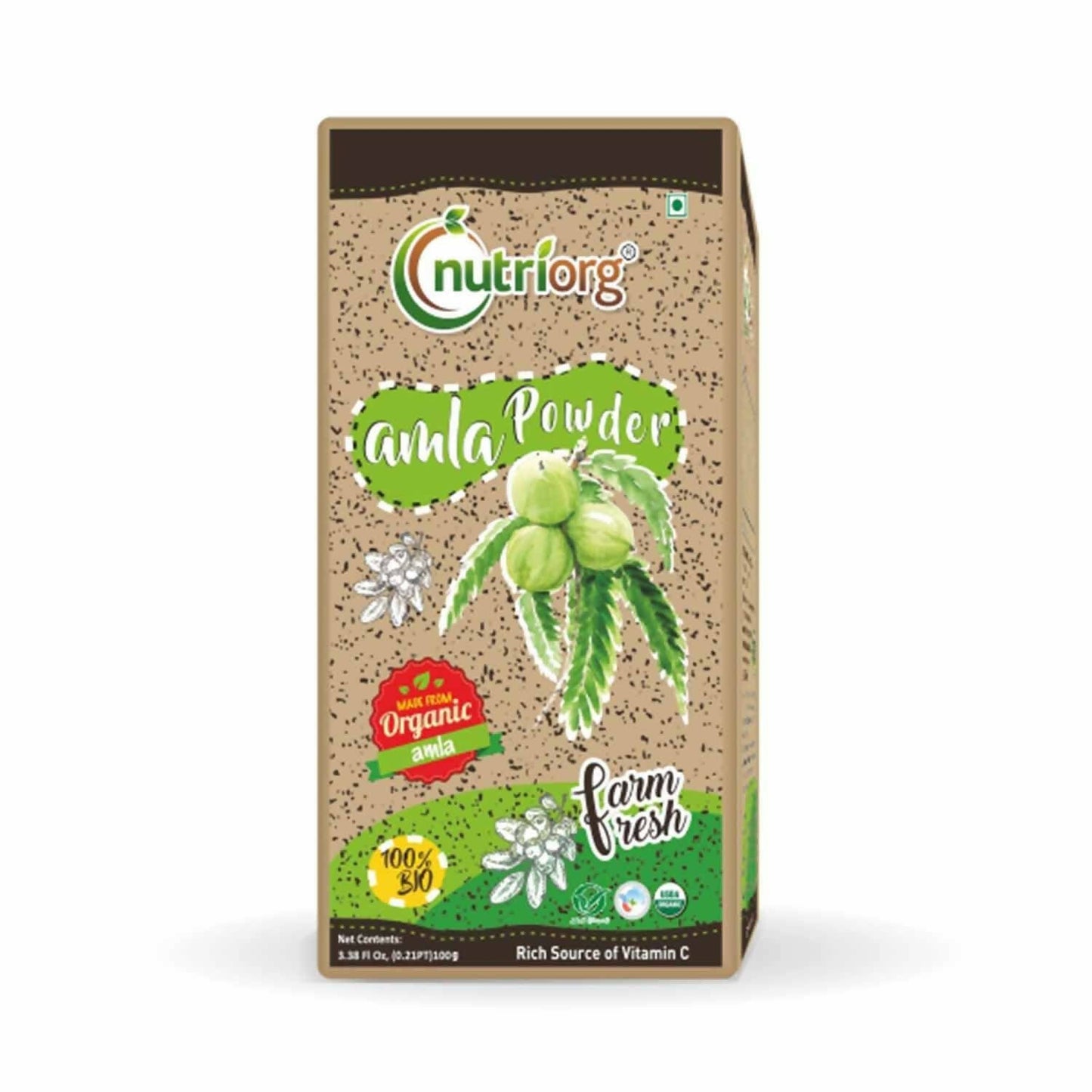 Nutriorg Certified Organic Amla Powder