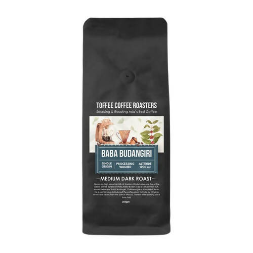 Toffee Coffee Roasters Baba Budangiri Estate Coffee - 250GM
