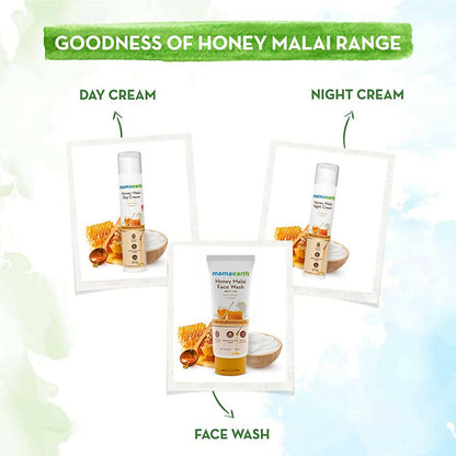 Mamaearth Honey Malai Day Cream for Nourishing Glow