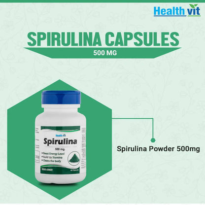 Healthvit Spirulina Capsules