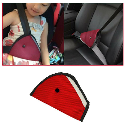 Safe-O-Kid Car Safety Essential, Seat Belt Holder/Shortener For Toddlers- Red
