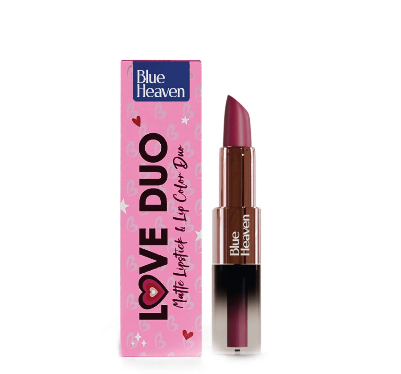 Blue Heaven Love Duo 2 In 1 Dual Sided Lipstick - 03
