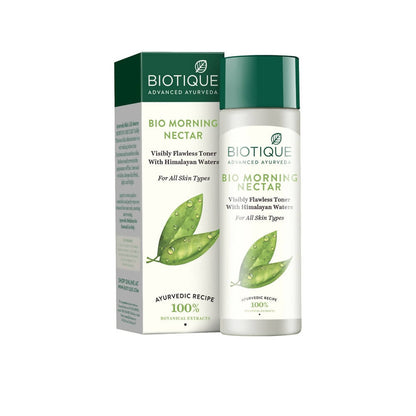 Biotique Advanced Ayurveda Bio Morning Nectar Visibly Flawless Toner