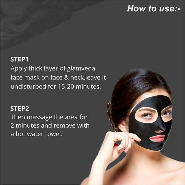 Glamveda Active Charcoal Peel Off Mask