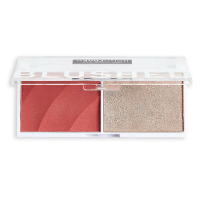 Revolution Relove Colour Play Blushed Duo - Cute