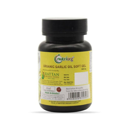 Nutriorg Garlic Oil Soft Gel Capsules