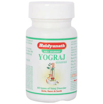 Baidyanath Jhansi Yograj Guggulu Tablets - BUDNE