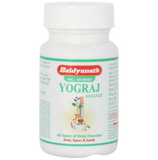 Baidyanath Jhansi Yograj Guggulu Tablets - BUDNE