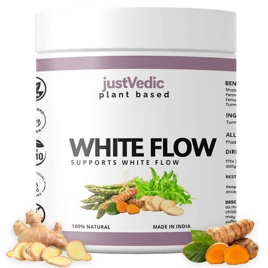 Just Vedic White Flow Drink Mix - usa canada australia