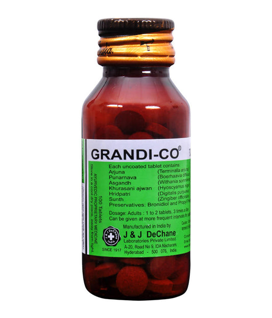 J & J Dechane Ayurvedic Grandi Co Tablets