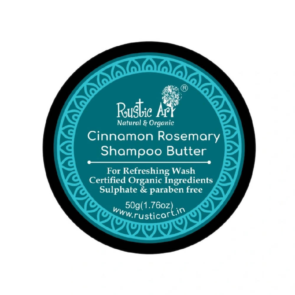 Rustic Art Cinnamon Rosemary Shampoo Butter