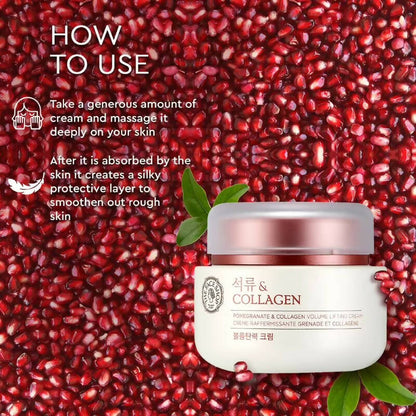 The Face Shop Pomegranate & Collagen Volume Lifting Cream