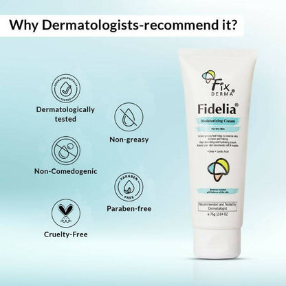 Fixderma Fidelia Moisturizing Cream For Dry Skin