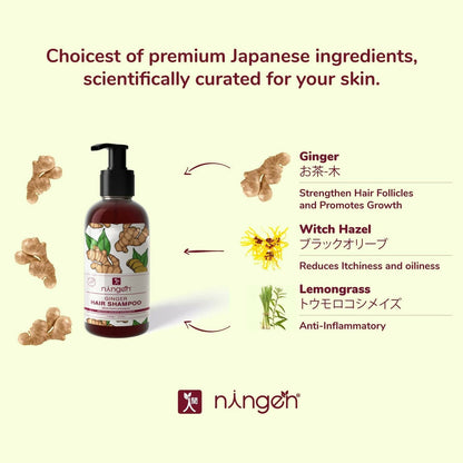 Ningen Ginger Hair Shampoo