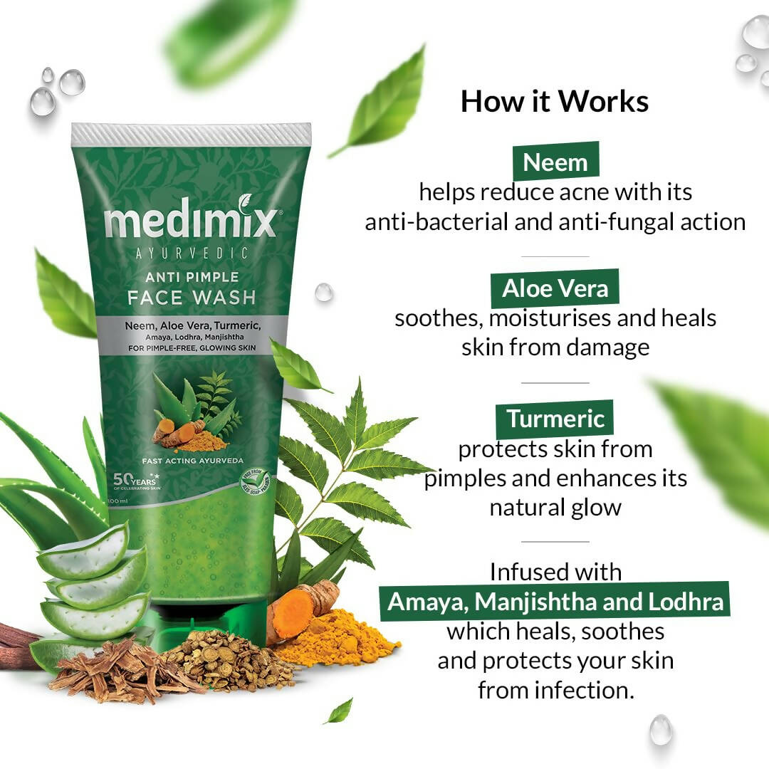 Medimix Ayurvedic Anti Pimple Face Wash