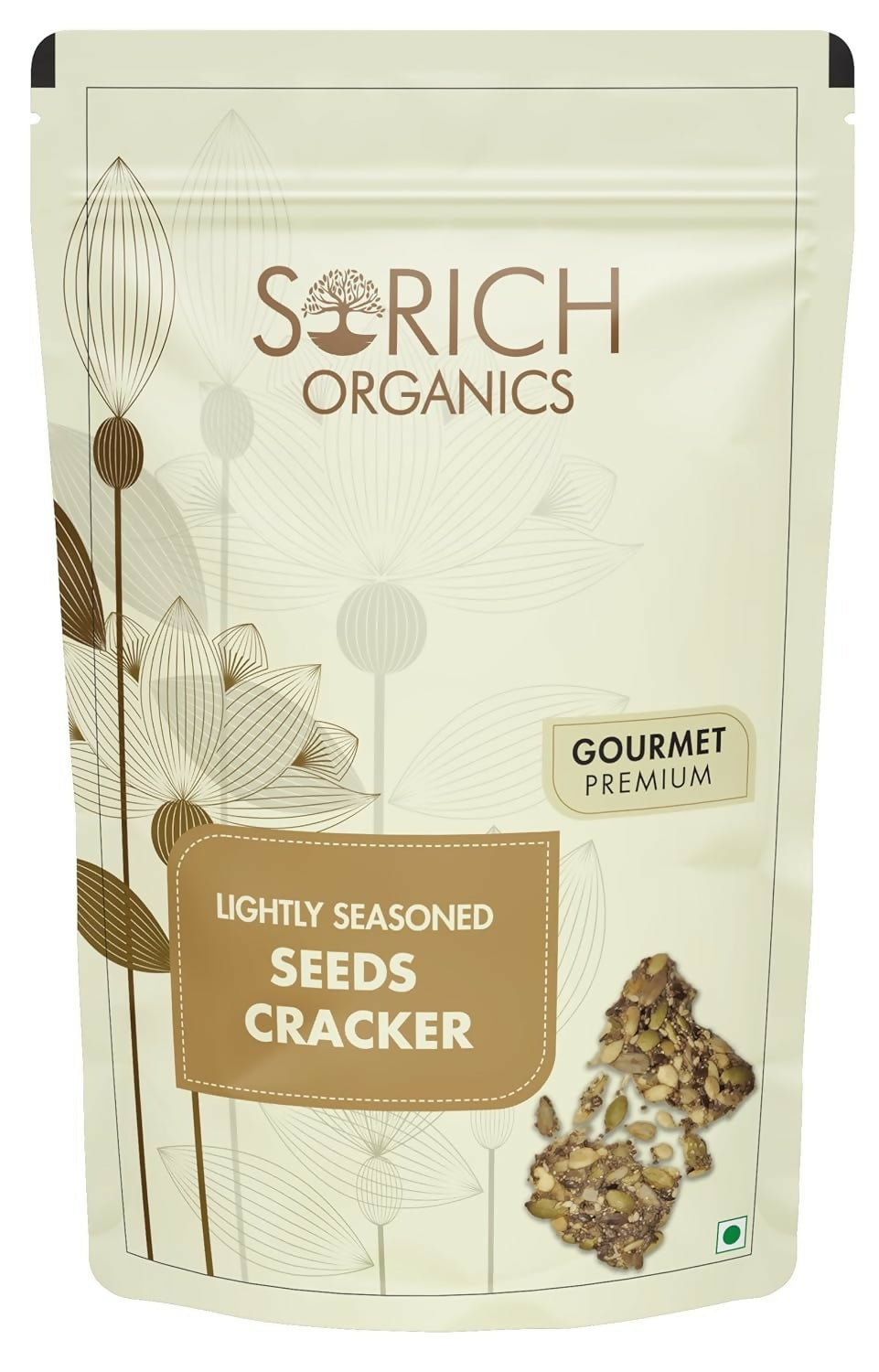 Sorich Organics Lightly Seasoned Seeds Cracker - BUDNE