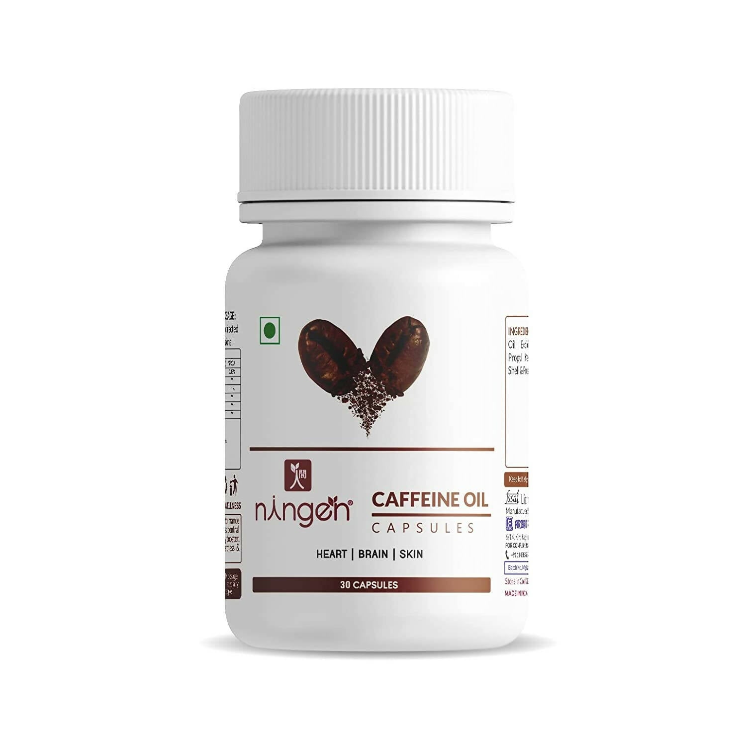 Ningen Caffeine Oil Capsules - BUDEN