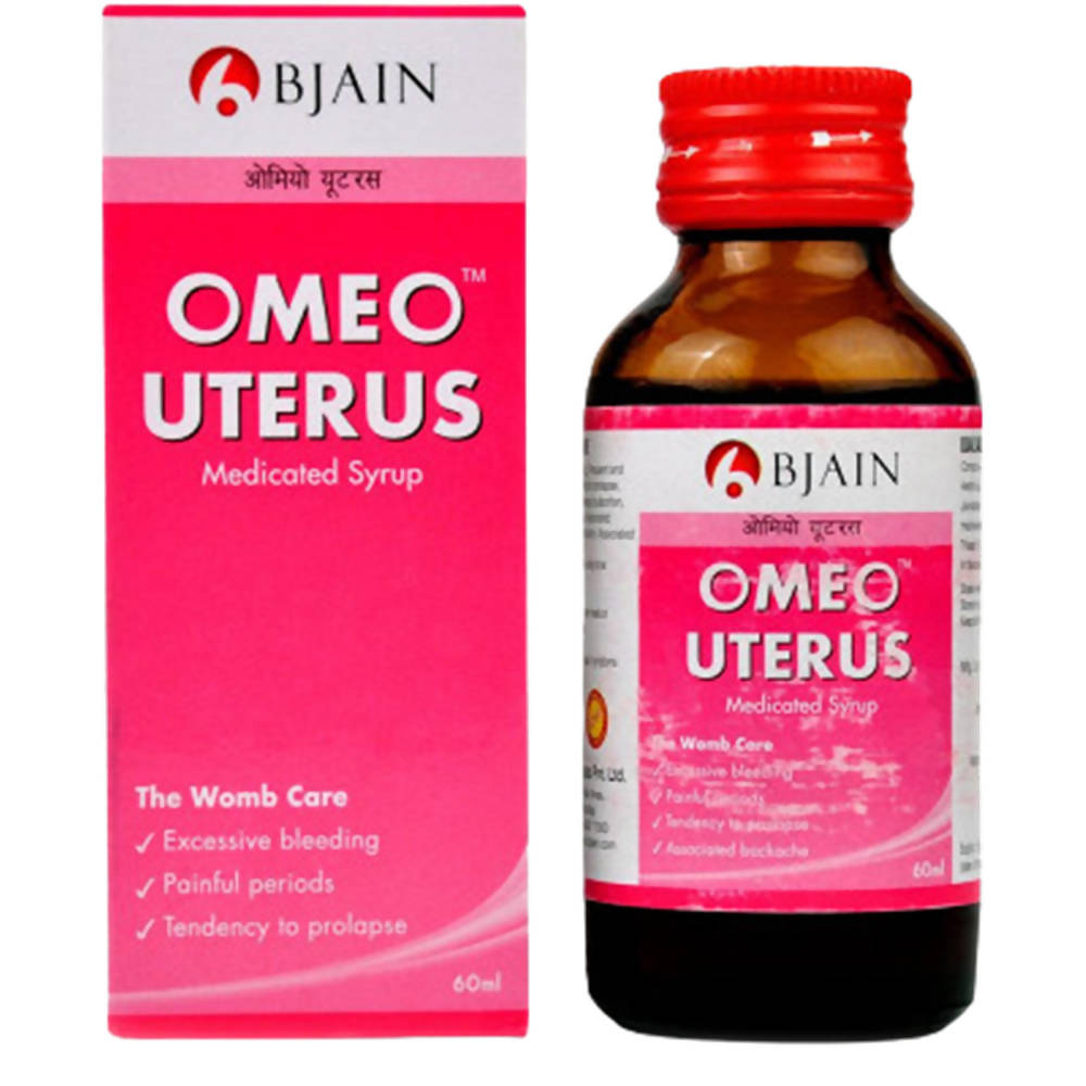 Bjain Homeopathy Omeo Uterus syrup 60ml