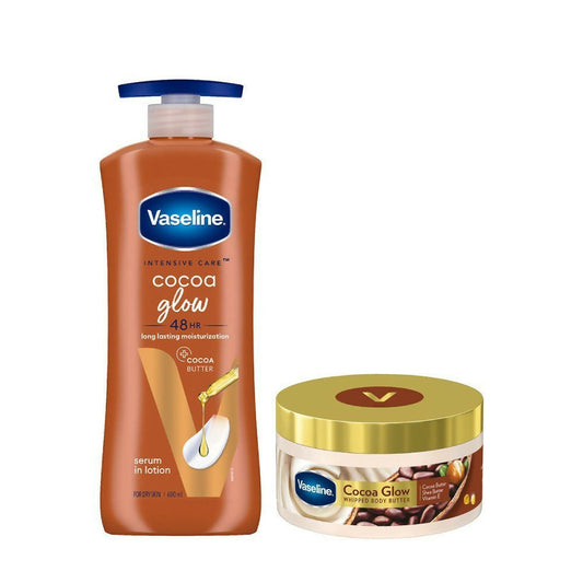 Vaseline Coco Body Lotion + Body Butter Combo - 780ML